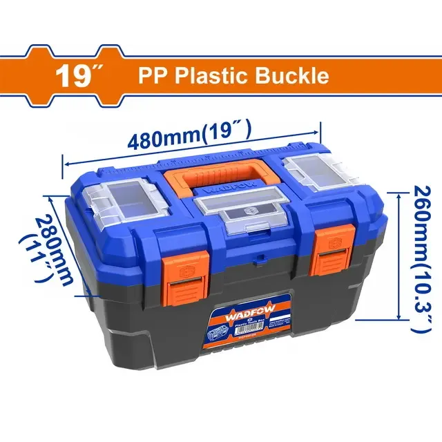 imgi_20_WTB1319 Wadfow 19" Plastic Tool Box WTB1319 - Image 1