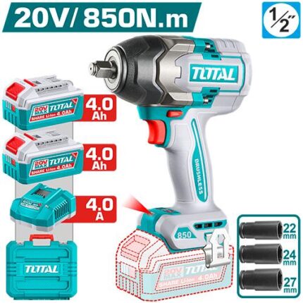 Total Cordless Impact Wrench 20V TIWLI2085