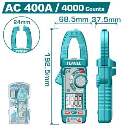 Total Digital AC Clamp Meter TMT762001
