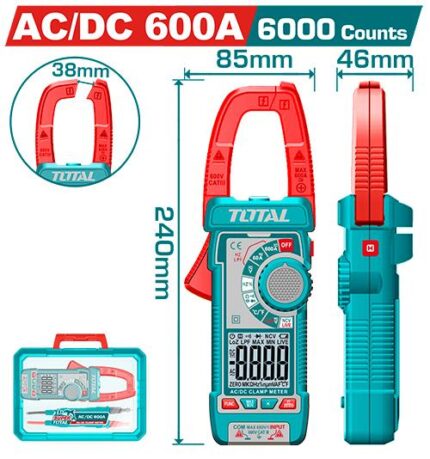 Total DC/AC Clamp Meter TMT766002