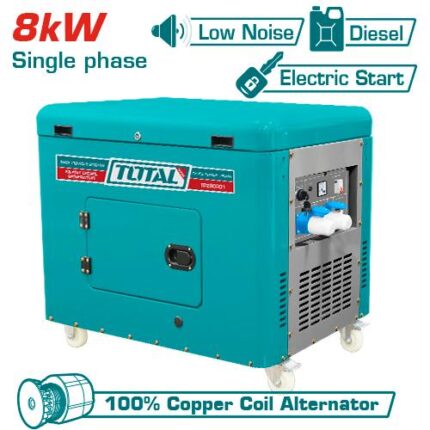 Total Silent Diesel Generator 8.0KW TP280001