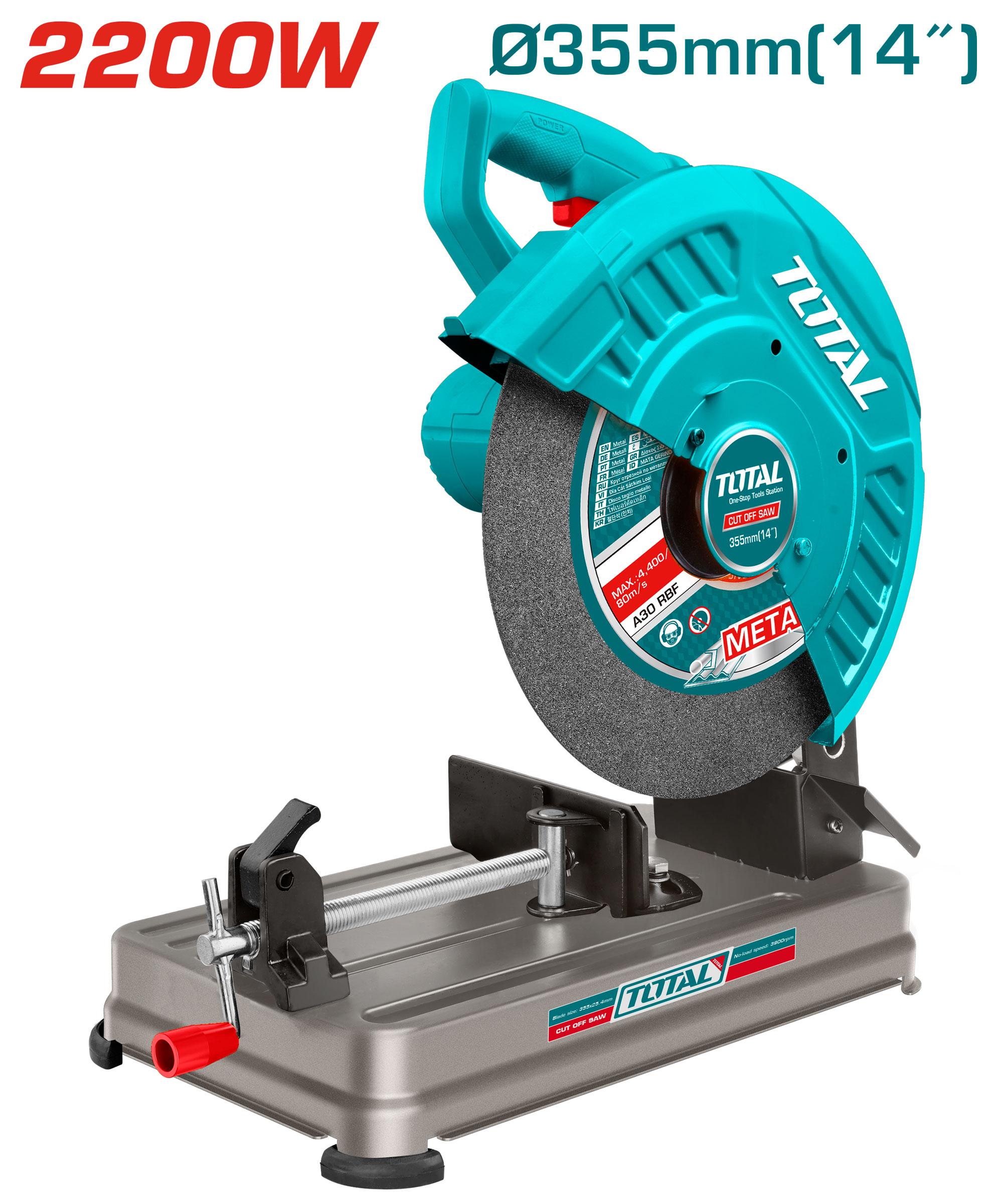 Total Cut Off Saw 2200W TS223558 Total Cut Off Saw 2200W TS223558