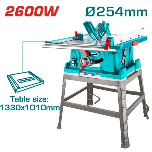 Total Table Saw 2600W 254mm TS526043 Total Table Saw 2600W 254mm TS526043
