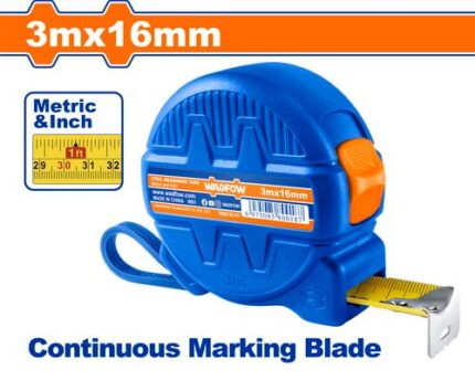 Wadfow Steel Measuring Tape 3m x 16mm WMT4310
