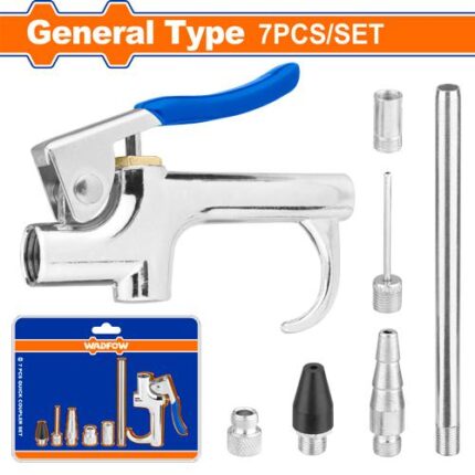 Wadfow 7 Pcs Air Blow Gun Set WQP9410